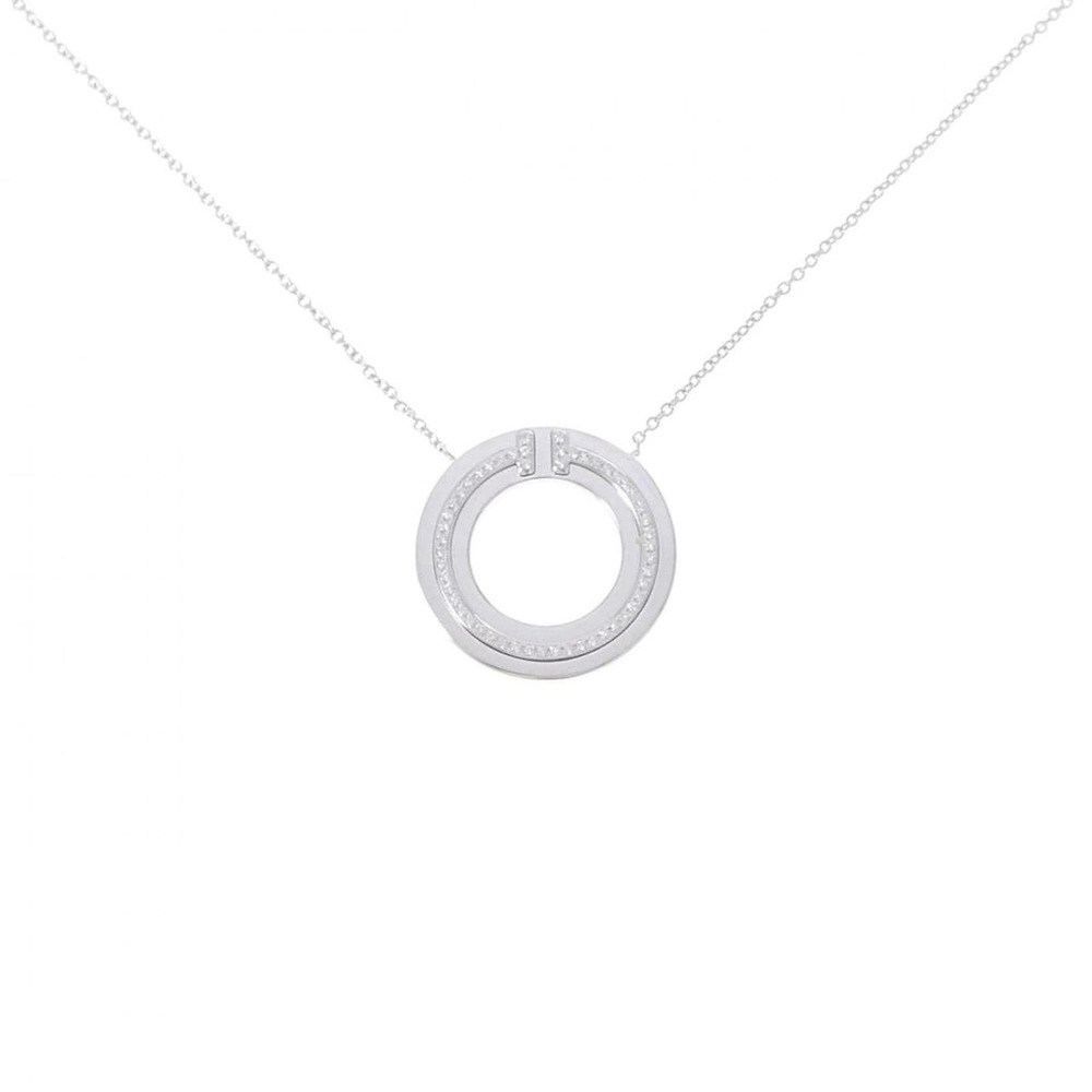 Tiffany Co Circle Necklace Sterling Silver